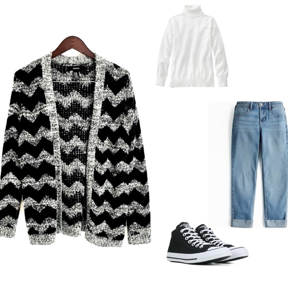 Forever 21 Open Front Knit Cardigan - Picture 3 of 15